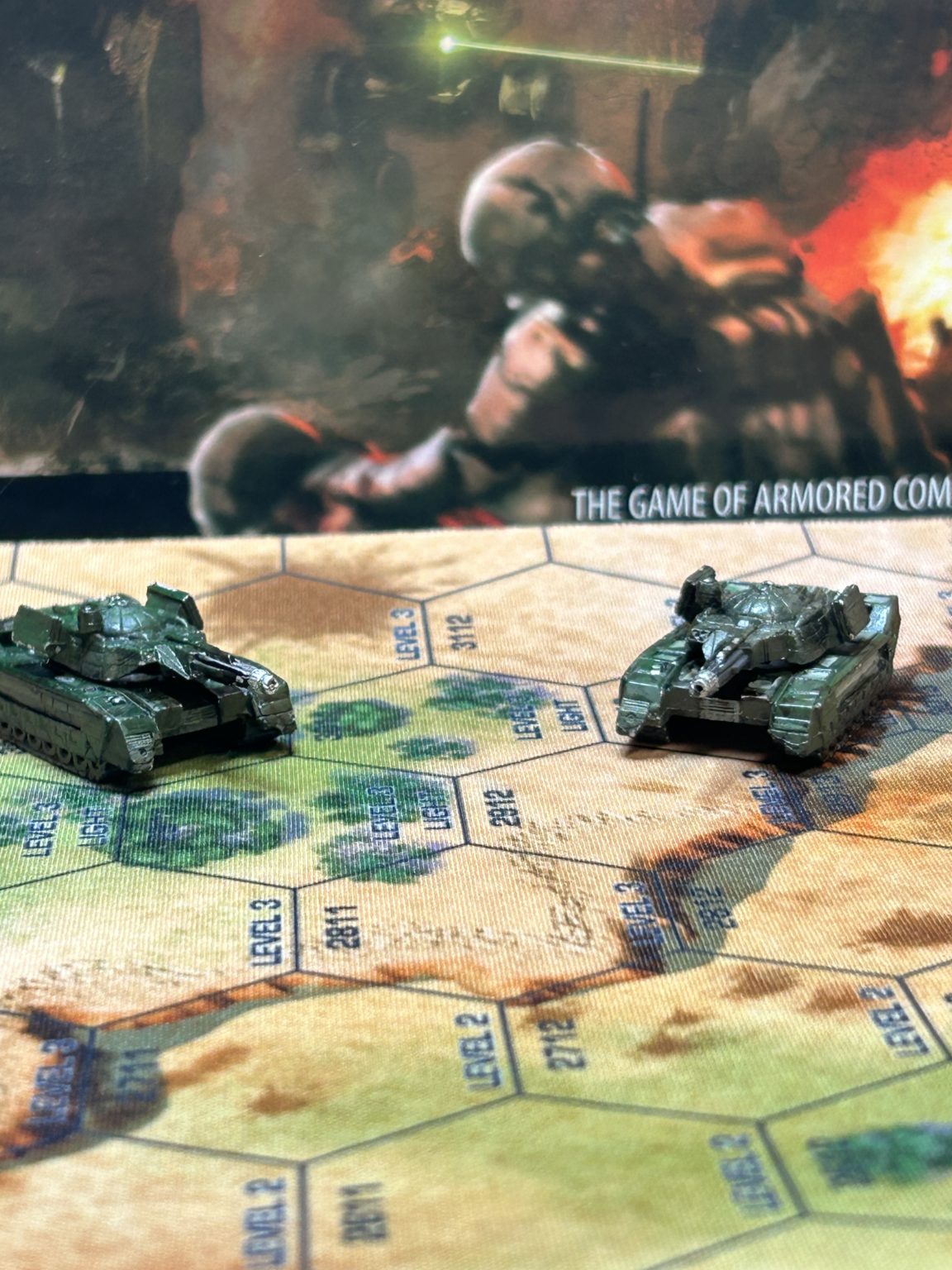 Battletech Rommel Tank - Three Mountain Games