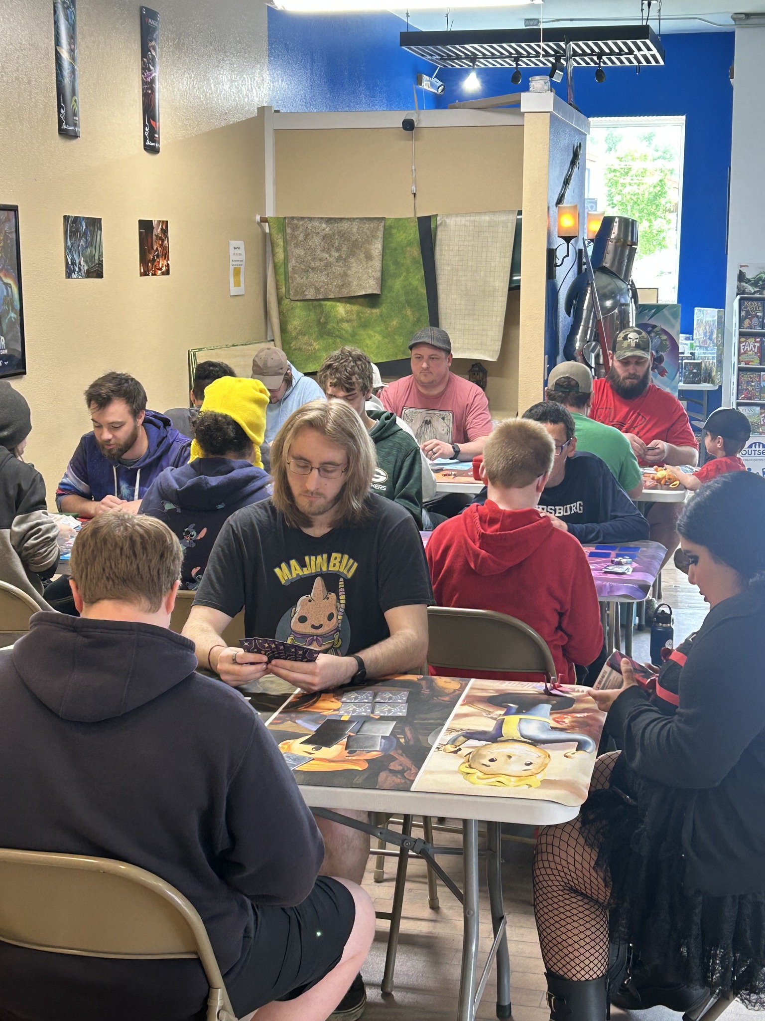 Players at Pokemon Event.