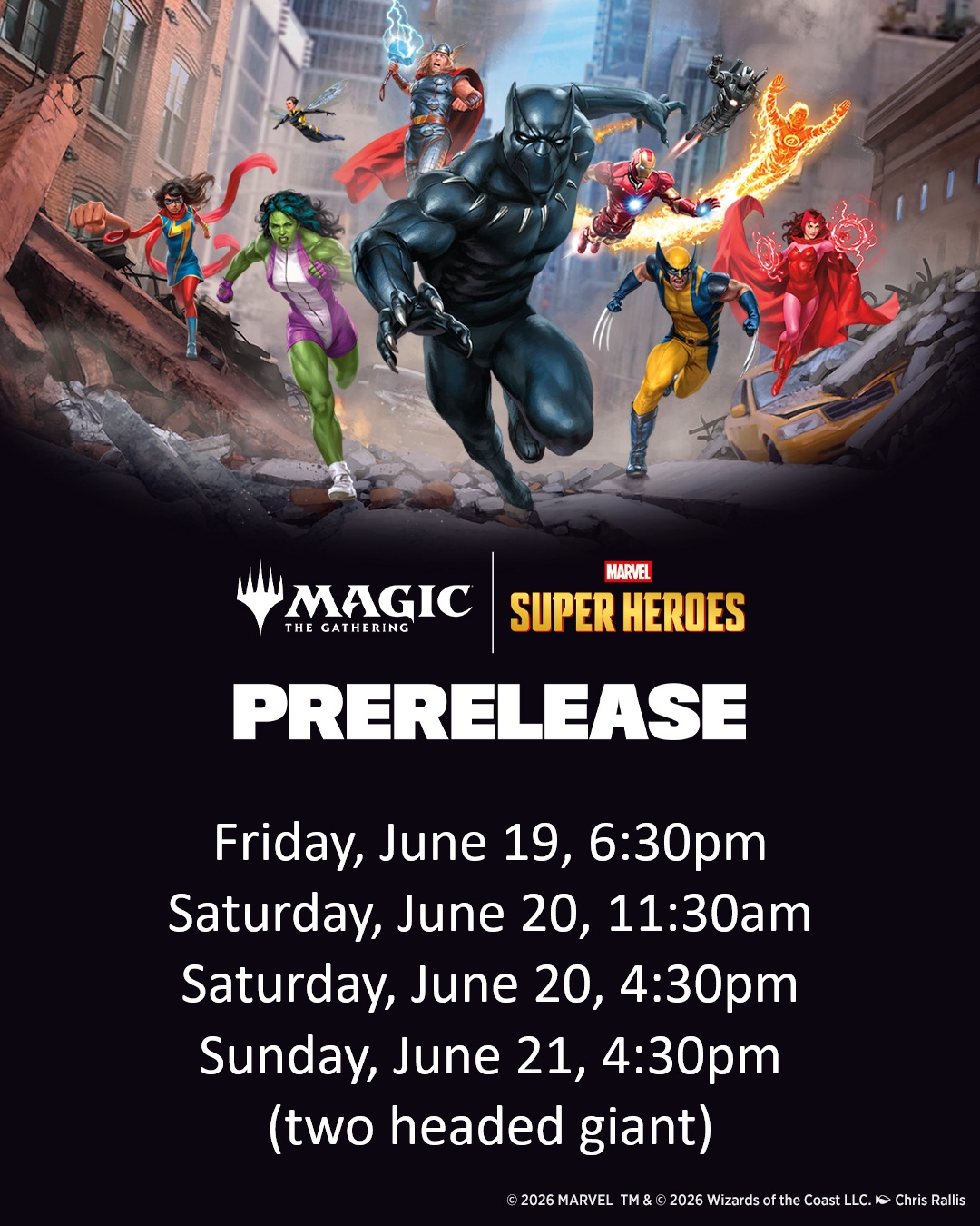 Marvel Prerelease