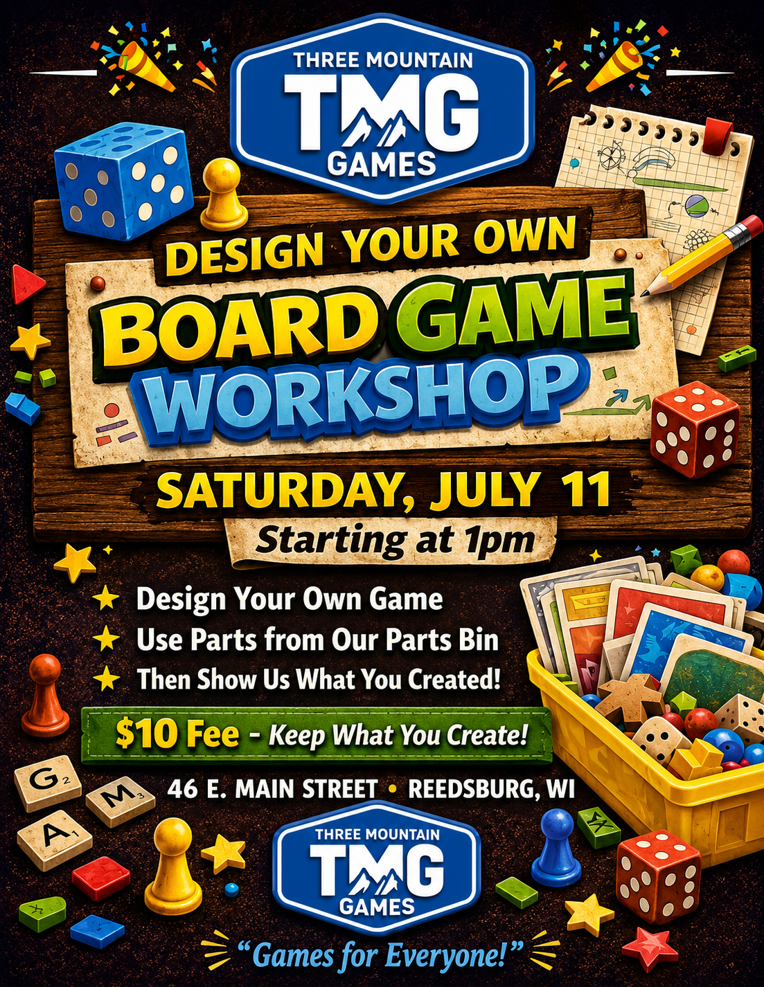 Board Game Design Workshop