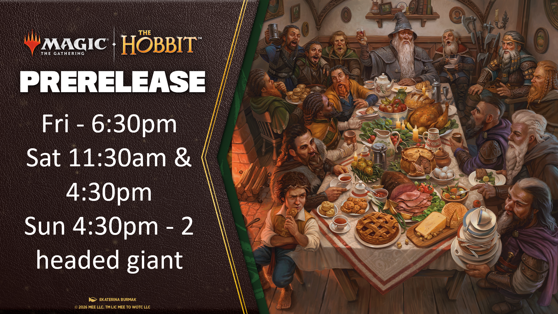 magic the gathering Hobbit